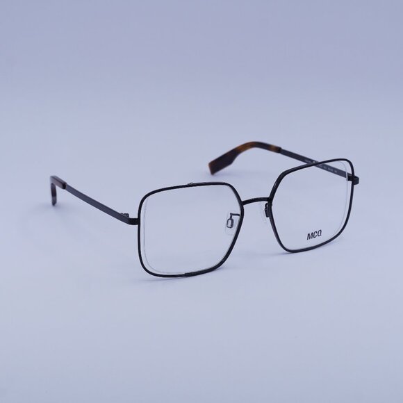 McQ by Alexander McQueen MQ0318O 002 Eyeglasses Black 52mm Square Frame - Picture 1 of 9